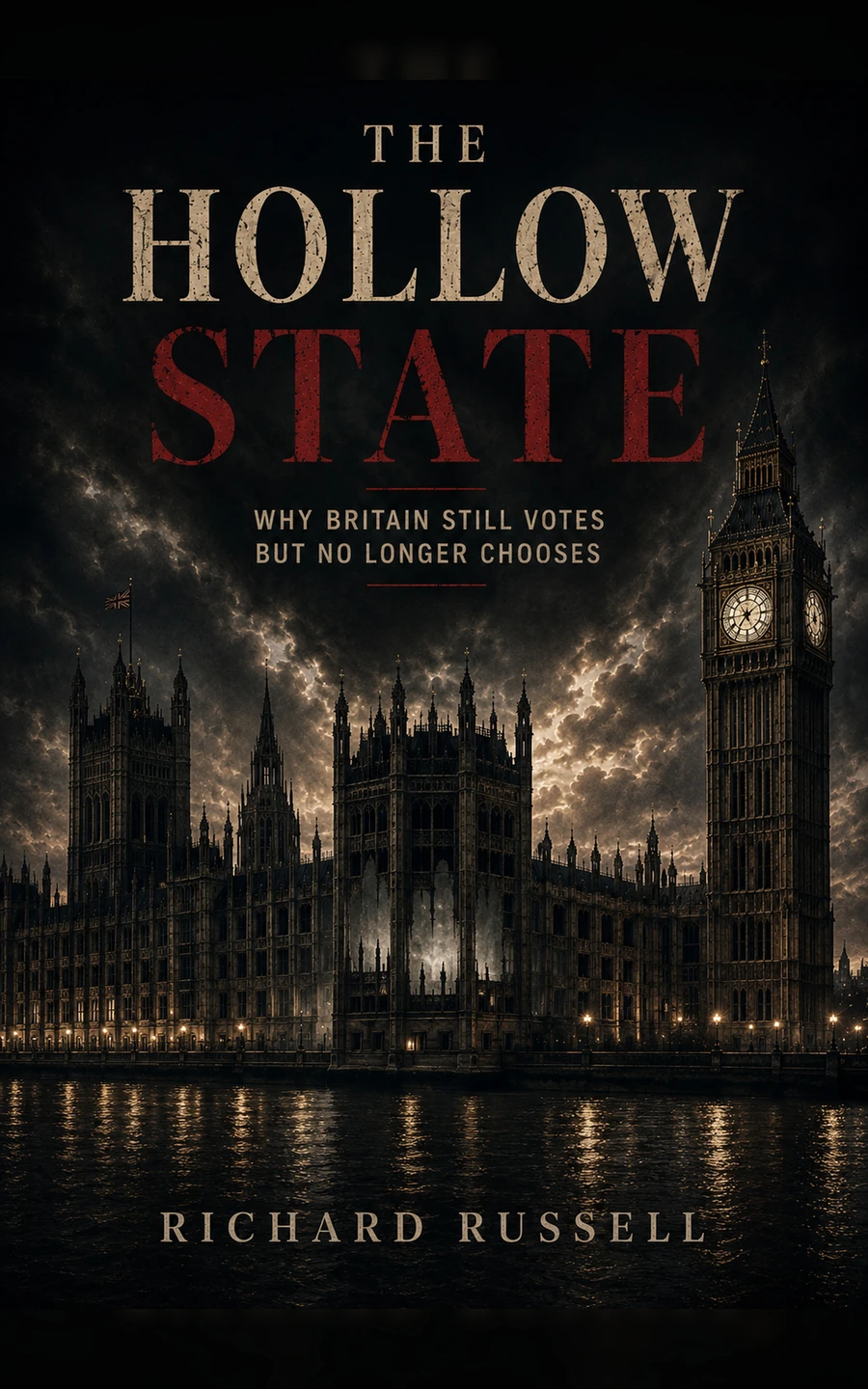 The Hollow State by Richard Russell book cover